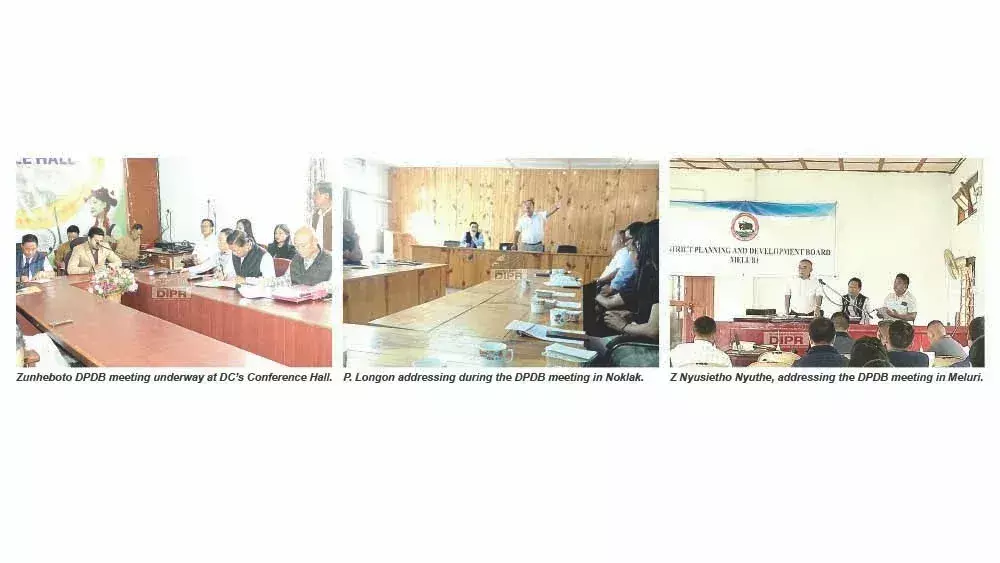 Nagaland : मासिक डीपीडीबी विचार-विमर्श के माध्यम से जिले विकास के लिए तैयार