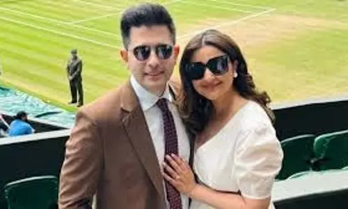 परिणीति चोपड़ा ने राघव चड्ढा की मूंछों वाले पोल पर यह कहा परिणीति चोपड़ा ने राघव चड्ढा की मूंछों वाले पोल पर यह कहा