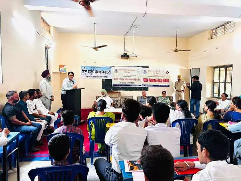 अंतर्राष्ट्रीय न्याय दिवस के उपलक्ष्य में Ratinda School में कानूनी जागरूकता सेमिनार का आयोजन अंतर्राष्ट्रीय न्याय दिवस के उपलक्ष्य में Ratinda School में कानूनी जागरूकता सेमिनार का आयोजन