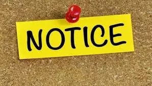 कर्मचारी का वेतन समय पर जारी न करने पर प्रधानाचार्य को कारण बताओ नोटिस जारी कर्मचारी का वेतन समय पर जारी न करने पर प्रधानाचार्य को कारण बताओ नोटिस जारी
