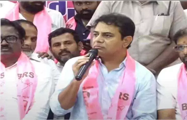 मैं लोकेश से नहीं मिला हूँ.. लेकिन अगर मिला भी तो क्या गलत है..? केटीआर ने सीएम रेवंत से सीधा सवाल किया मैं लोकेश से नहीं मिला हूँ.. लेकिन अगर मिला भी तो क्या गलत है..? केटीआर ने सीएम रेवंत से सीधा सवाल किया