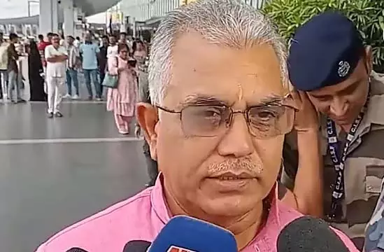 मोदी की बैठक से पहले दिलीप दिल्ली पहुंचे मोदी की बैठक से पहले दिलीप दिल्ली पहुंचे