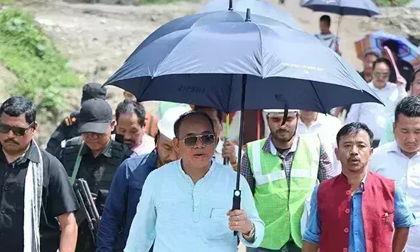 Arunachal: नटुंग ने कृषि महाविद्यालय स्थल का दौरा किया, परियोजनाओं की आधारशिला रखी
