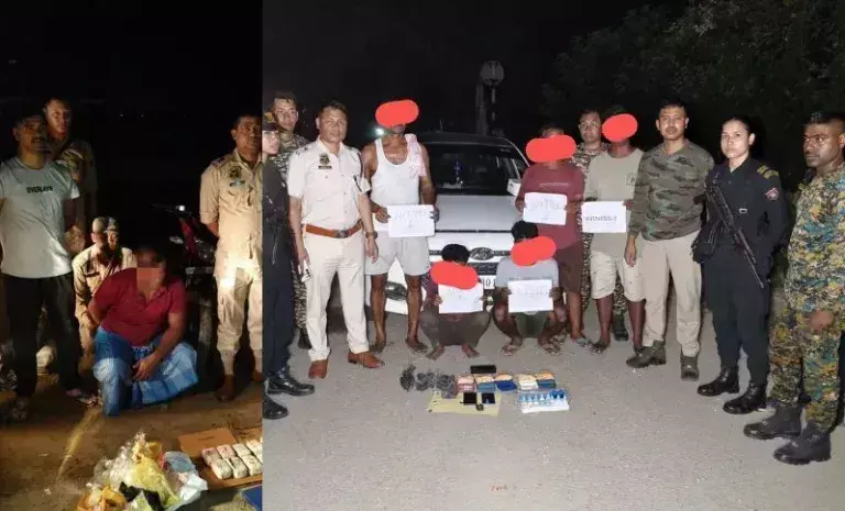 Assam पुलिस ने दो अलग-अलग अभियानों में 6 करोड़ रुपये मूल्य की ड्रग्स जब्त की, चार गिरफ्तार