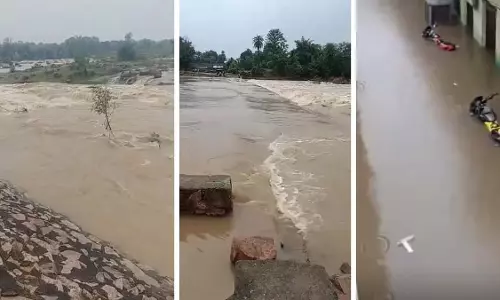 बुंदेलखंड में लगातार बारिश से नदियां उफान पर; छतरपुर में रंगवा बांध के गेट खुले, झांसी हाईवे बंद बुंदेलखंड में लगातार बारिश से नदियां उफान पर; छतरपुर में रंगवा बांध के गेट खुले, झांसी हाईवे बंद