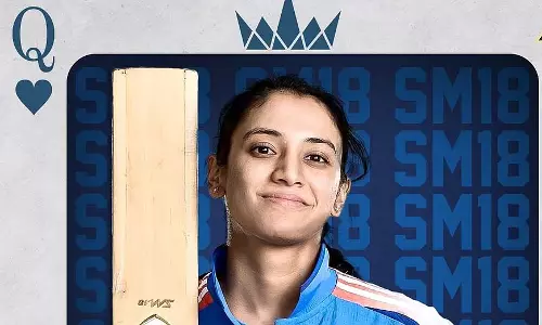 राजकुमारी स्मृति मंधाना को जन्मदिन की हार्दिक शुभकामनाएँ