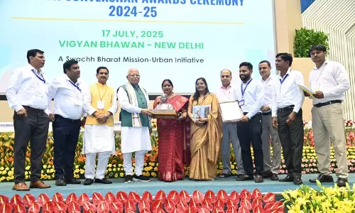 Karnal स्वच्छ शहर श्रेणी में देश में तीसरे स्थान पर, राष्ट्रपति मुर्मू ने प्रदान किया Karnal स्वच्छ शहर श्रेणी में देश में तीसरे स्थान पर, राष्ट्रपति मुर्मू ने प्रदान किया