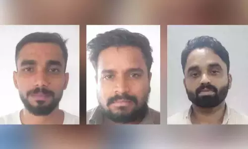 MDMA के साथ तीन गिरफ्तार