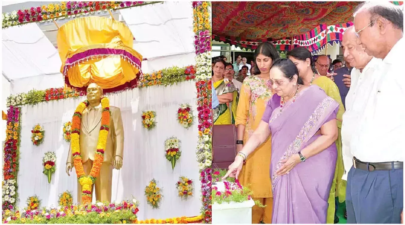 Andhra: डॉ. वेलागापुडी लक्ष्मण दत्त की प्रतिमा का अनावरण Andhra: डॉ. वेलागापुडी लक्ष्मण दत्त की प्रतिमा का अनावरण