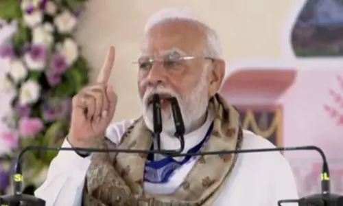 PM मोदी ने चुनावी राज्य में विपक्ष पर साधा निशाना PM मोदी ने चुनावी राज्य में विपक्ष पर साधा निशाना
