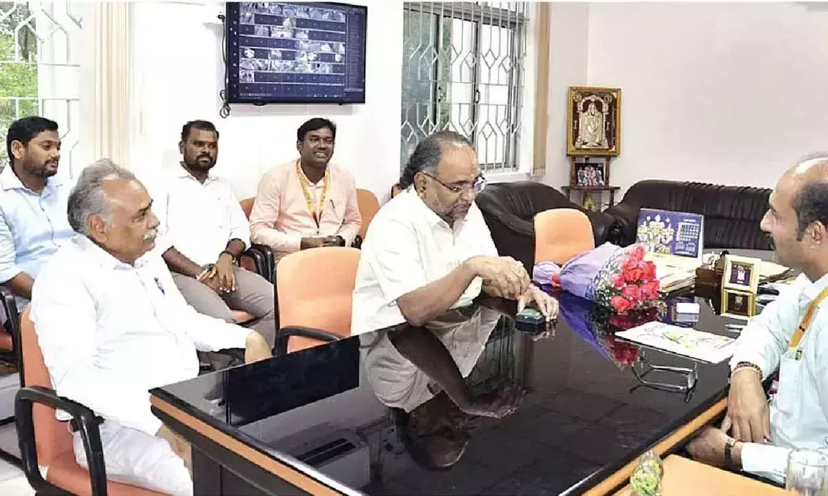 Andhra: प्रोफेसर मदभुशी ने एनएसयू में शैक्षणिक माहौल की सराहना की