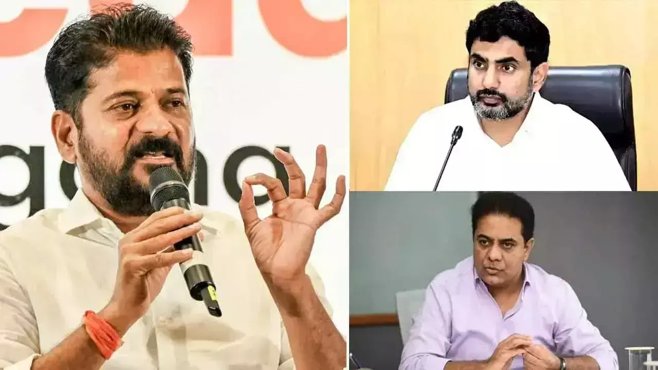 KTR ने नारा लोकेश से 3 बार गुप्त रूप से मुलाकात की: सीएम रेवंत KTR ने नारा लोकेश से 3 बार गुप्त रूप से मुलाकात की: सीएम रेवंत