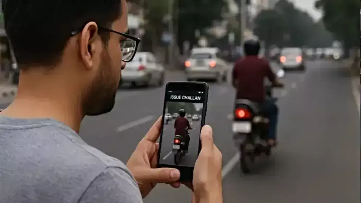 New Delhi: अब आम नागरिक भी कर सकेंगे ट्रैफिक चालान New Delhi: अब आम नागरिक भी कर सकेंगे ट्रैफिक चालान