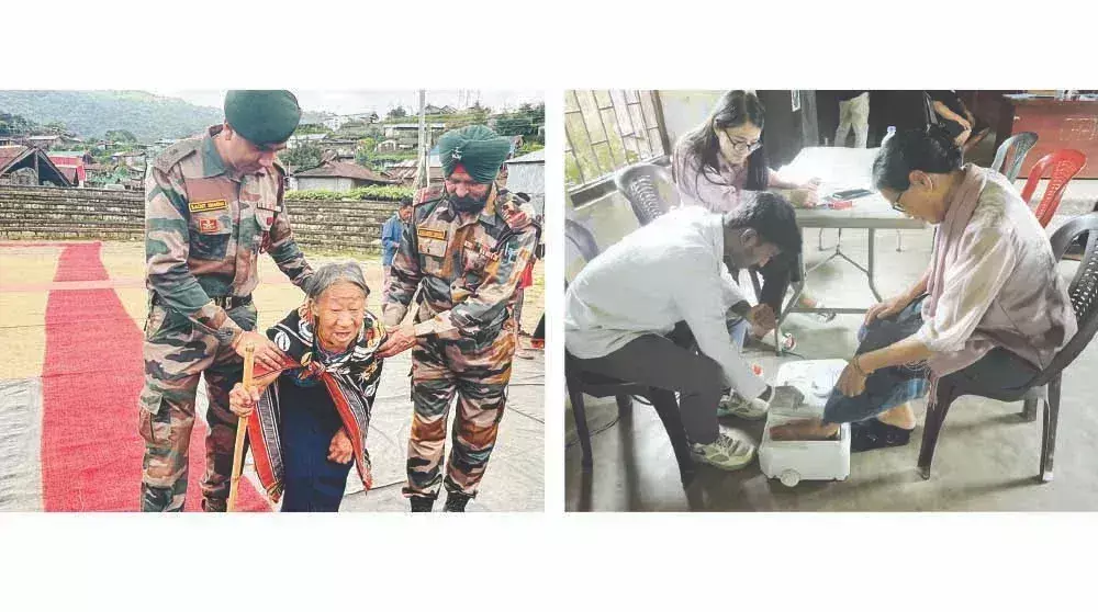 Nagaland :  मोकोकचुंग और झावामे में निःशुल्क चिकित्सा शिविर