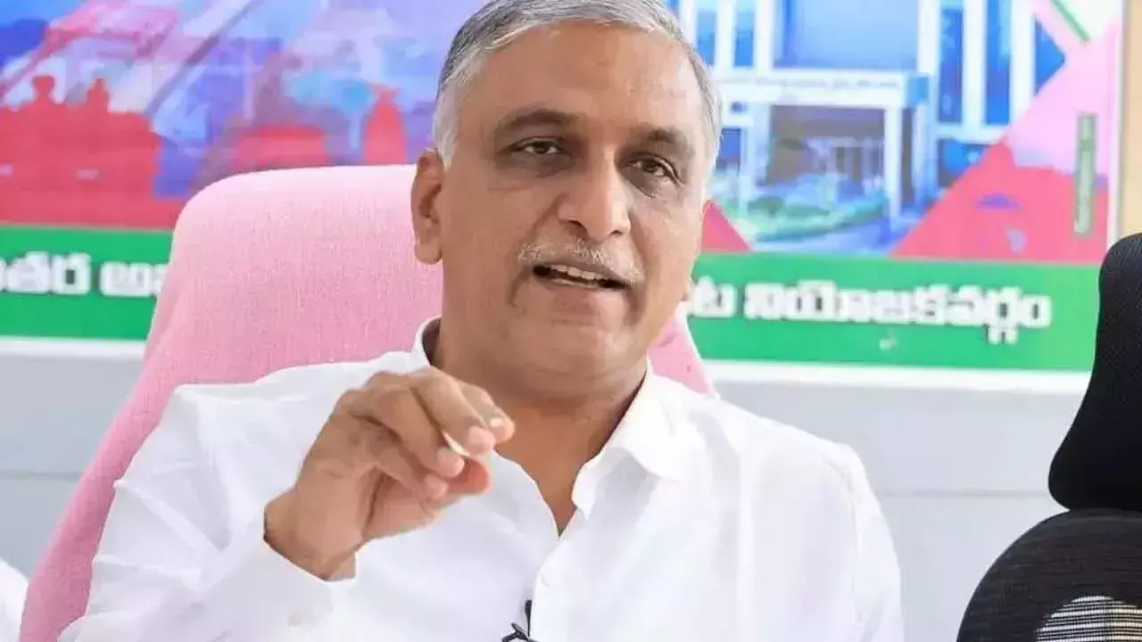 Telangana: हरीश राव का आरोप, मुख्यमंत्री बीआरएस नेताओं की जासूसी कर रहे हैं Telangana: हरीश राव का आरोप, मुख्यमंत्री बीआरएस नेताओं की जासूसी कर रहे हैं