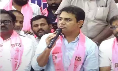 मैं लोकेश से नहीं मिला हूँ.. लेकिन अगर मिला भी तो क्या गलत है..? केटीआर ने सीएम रेवंत से सीधा सवाल किया मैं लोकेश से नहीं मिला हूँ.. लेकिन अगर मिला भी तो क्या गलत है..? केटीआर ने सीएम रेवंत से सीधा सवाल किया