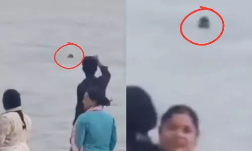 Prayagraj : डूबते किशोर को बचाने के बजाय, लोग वीडियो बनाते रहे