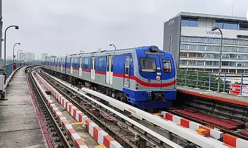 एयरपोर्ट से विराटी मेट्रो मार्ग पर काम शुरू