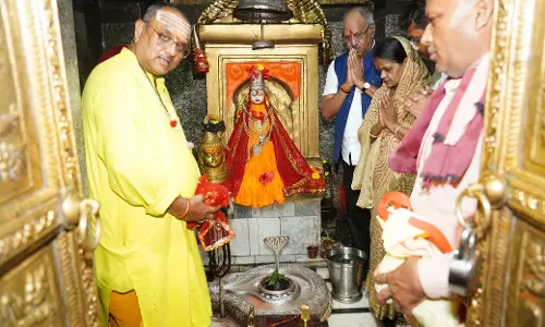 श्रावण मास में अमरकंटक पहुंचे सांसद बृजमोहन अग्रवाल