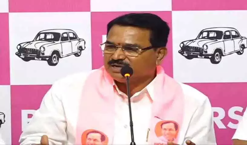 BRS ने पलामुरु से किए गए वादों को पूरा करने में विफल रहने के लिए रेवंत रेड्डी की आलोचना की BRS ने पलामुरु से किए गए वादों को पूरा करने में विफल रहने के लिए रेवंत रेड्डी की आलोचना की