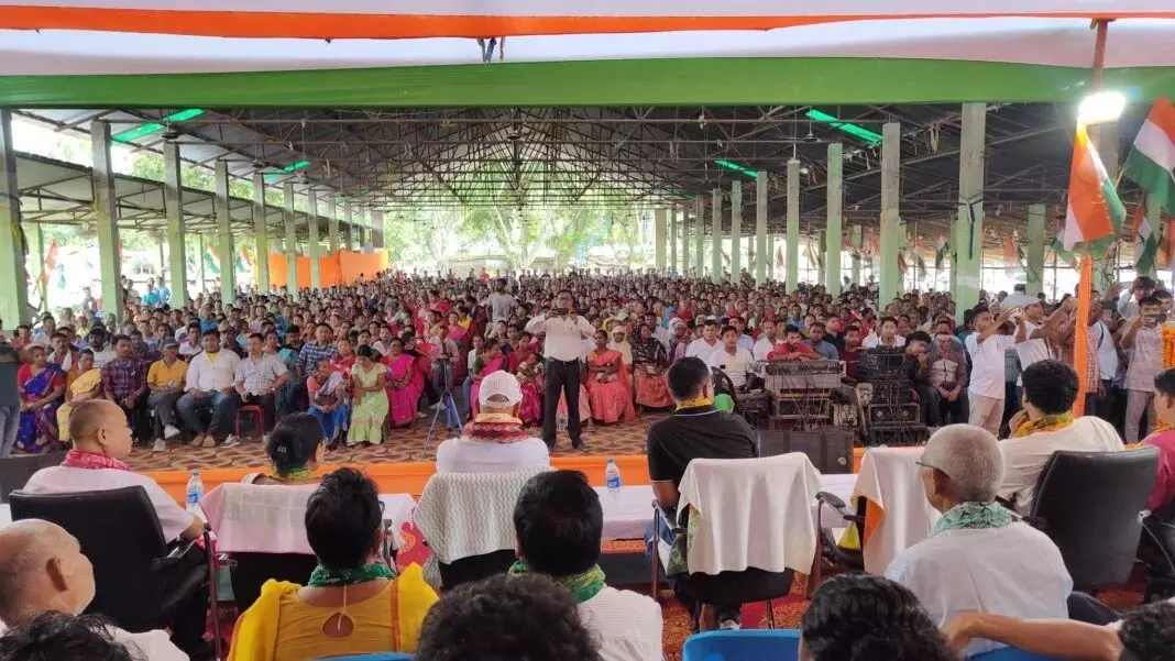 BPF ने 32 नए सदस्यों को शामिल करके श्रीरामपुर में जमीनी स्तर पर समर्थन बढ़ाया BPF ने 32 नए सदस्यों को शामिल करके श्रीरामपुर में जमीनी स्तर पर समर्थन बढ़ाया