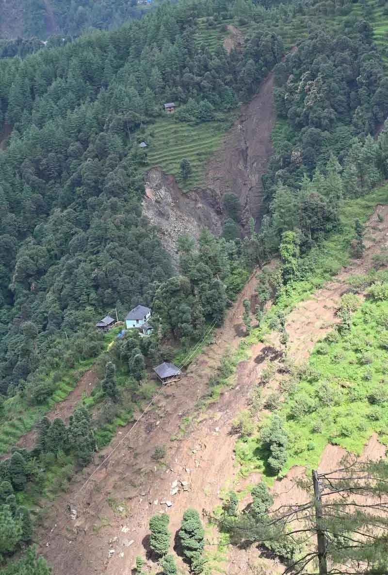 Seraj में मिट्टी का कटाव और चट्टान गिरने का खतरा Seraj में मिट्टी का कटाव और चट्टान गिरने का खतरा