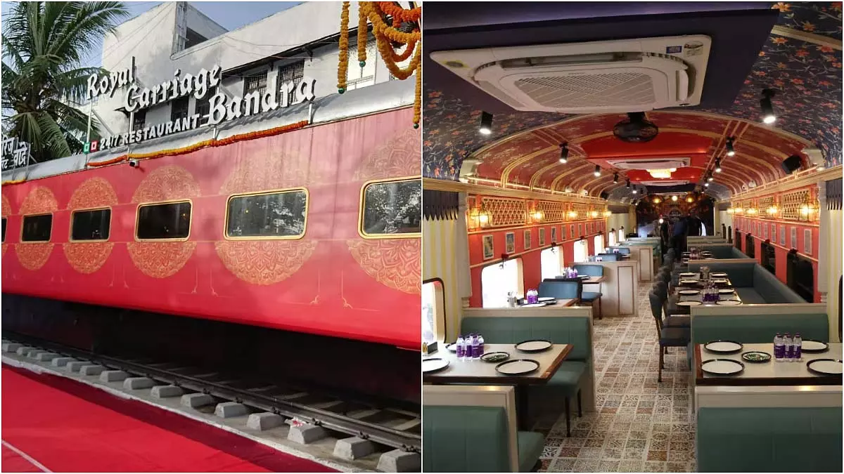 बांद्रा स्टेशन पर 24x7 रेल कोच रेस्टोरेंट, पश्चिम रेलवे ने किया उद्घाटन बांद्रा स्टेशन पर 24x7 रेल कोच रेस्टोरेंट, पश्चिम रेलवे ने किया उद्घाटन