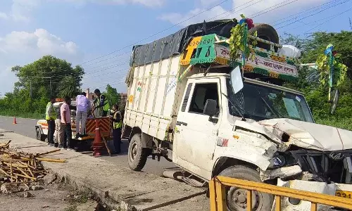Haryana: भीषण सड़क हादसा, पिकअप चालक के सीने में घुसी लोहे की ग्रिल, दर्दनाक मौत