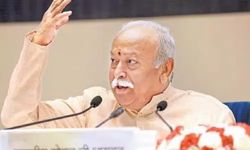 RSS के अखिल भारतीय प्रमुख मोहन भागवत कन्याकुमारी दौरे पर