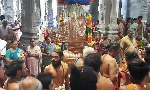 Tamil Nadu : अय्यारप्पार मंदिर में आदिपुरा महोत्सव का ध्वजारोहण