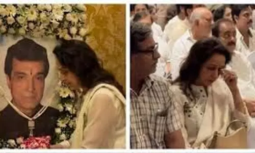धीरज कुमार को अलविदा, हेमा मालिनी और जैकी श्रॉफ का भावुक संदेश धीरज कुमार को अलविदा, हेमा मालिनी और जैकी श्रॉफ का भावुक संदेश