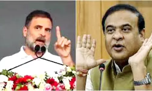 जमानत पर बाहर, फिर भी सीएम को धमका रहे हैं BJP का राहुल गांधी पर पलटवार