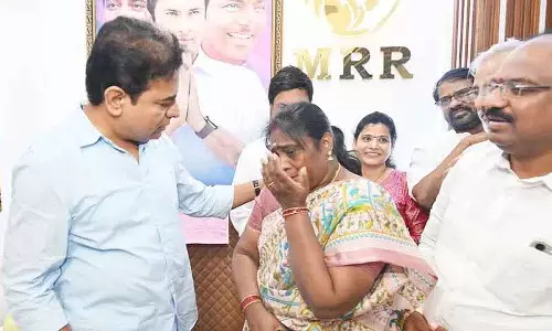 KTR ने मलकाजगिरी में एक रेखा खींची, पार्टी कार्यकर्ताओं को स्पष्ट संदेश दिया