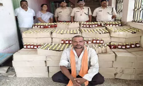 5 लाख का शराब बलौदाबाजार में पकड़ाया, आबकारी विभाग की कार्रवाई