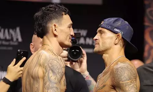 Max Holloway vs. Dustin Poirier 3 : बीएमएफ टाइटल फाइट Max Holloway vs. Dustin Poirier 3 : बीएमएफ टाइटल फाइट