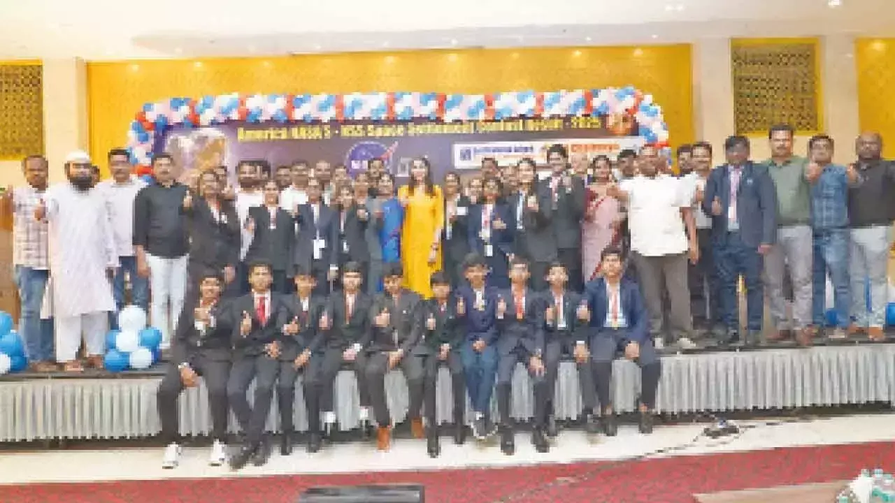 श्री चैतन्य नासा की NASA अंतरिक्ष निपटान प्रतियोगिता 2025 में शीर्ष पर