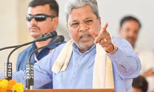 बिहार में हमारी गारंटियों की नकल करने के बाद भाजपा को कोई शर्म नहीं: Karnataka CM बिहार में हमारी गारंटियों की नकल करने के बाद भाजपा को कोई शर्म नहीं: Karnataka CM