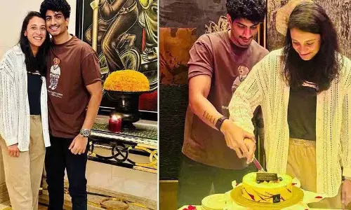 ब्वॉयफ्रेंड के लिए हार्ट इमोजी..मंधना लव लाइफ एन्जॉय कर रही