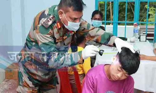 Manipur: असम राइफल्स ने तामेंगलोंग में छात्रों के लिए चिकित्सा शिविर का किया आयोजन