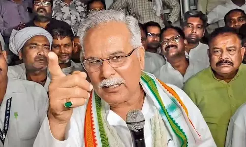 भूपेश बघेल कल दोपहर 1 बजे बेटे चैतन्य से मिलने ED कार्यालय जाएंगे