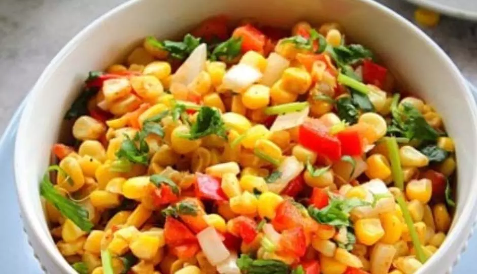 Sweet Corn Salad :मानसून के दौरान मसालेदार व्यंजन के रूप में एक बढ़िया विकल्प Sweet Corn Salad :मानसून के दौरान मसालेदार व्यंजन के रूप में एक बढ़िया विकल्प