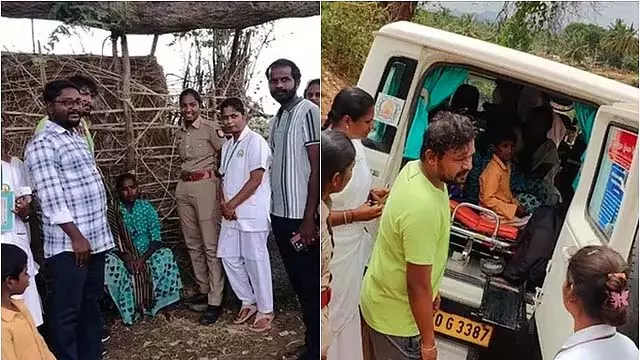 10वीं बार गर्भवती: मेडिकल जांच से इनकार करने पर मेडिकल टीम महिला को एम्बुलेंस में ले गई 10वीं बार गर्भवती: मेडिकल जांच से इनकार करने पर मेडिकल टीम महिला को एम्बुलेंस में ले गई