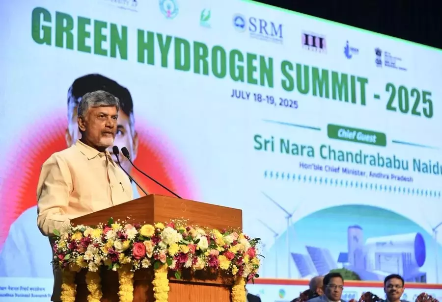 Andhra के हरित लक्ष्यों पर नज़र रखने के लिए हर साल हाइड्रोजन शिखर सम्मेलन आयोजित किया जाएगा Andhra के हरित लक्ष्यों पर नज़र रखने के लिए हर साल हाइड्रोजन शिखर सम्मेलन आयोजित किया जाएगा