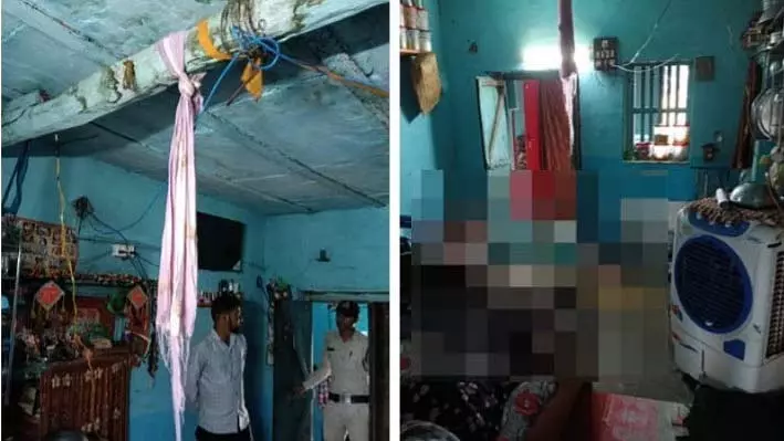 Jabalpur: बेटे का जन्मदिन मनाने के कुछ घंटे बाद महिला ने फांसी ली Jabalpur: बेटे का जन्मदिन मनाने के कुछ घंटे बाद महिला ने फांसी ली