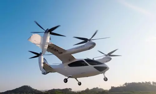 Dubai: चीन की TCab Tech ने UAE के साथ किया सबसे बड़ा एकल eVTOL सौदा Dubai: चीन की TCab Tech ने UAE के साथ किया सबसे बड़ा एकल eVTOL सौदा