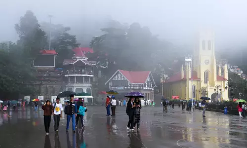 Shimla: कांगड़ा, मंडी, शिमला, सोलन व सिरमौर में 21–23 जुलाई तक भारी बारिश की चेतावनी Shimla: कांगड़ा, मंडी, शिमला, सोलन व सिरमौर में 21–23 जुलाई तक भारी बारिश की चेतावनी