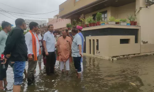 Ajmer: 200 मिमी बारिश ने तोड़ा रिकॉर्ड, कैचमेंट से पानी की तेज आवक से हालात गंभीर