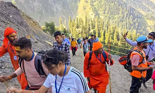 Amarnath Yatra : 20वां जत्था जम्मू से रवाना Amarnath Yatra : 20वां जत्था जम्मू से रवाना