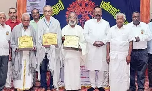 साहित्यिक हस्तियों का सम्मान करने वाला समाज सभ्य है: दिनमणि के संपादक के. वैथ्यनाथन