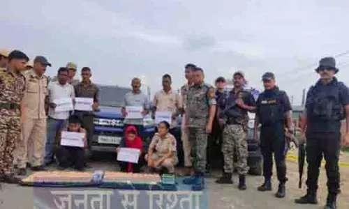 असम के Cachar में पुलिस ने 6.22 करोड़ रुपये मूल्य की 1.22 किलोग्राम हेरोइन जब्त की, 2 गिरफ्तार